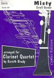 Misty for 4 clarinets - Errol Garner