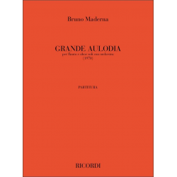 Grande aulodia : per flauto - Bruno Maderna
