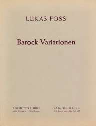 BAROCK-VARIATIONEN : - Lukas Foss