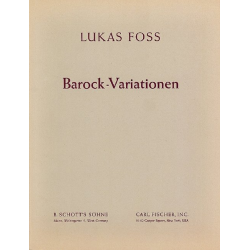 BAROCK-VARIATIONEN : - Lukas Foss