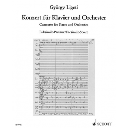 Konzert : für Klavier und - György Ligeti