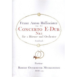 Konzert E-Dur Nr.1 - Franz Anton Hoffmeister