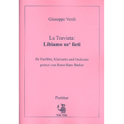 Libiamo aus La Traviata für Panflöte, - Giuseppe Verdi