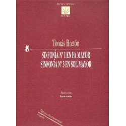 Sinfonia no.1 en fa mayor -  Sinfonia no.3 en sol mayor - Thomas Breton