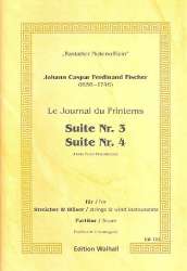 LE JOURNAL DU PRINTEMPS SUITE NR.3 UND NR.4 - Johann Caspar Ferdinand Fischer