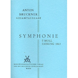 Sinfonie f-Moll in der Fassung von 1863 - Anton Bruckner