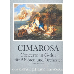 Konzert G-Dur - für 2 Flöten und - Domenico Cimarosa