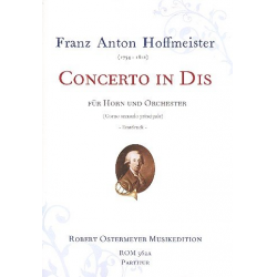 Konzert Dis-Dur (Es-Dur) - Franz Anton Hoffmeister