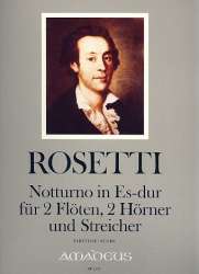 Notturno Es-Dur - für 2 Flöten, - Francesco Antonio Rosetti (Rößler)
