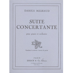 Suite concertante - Darius Milhaud