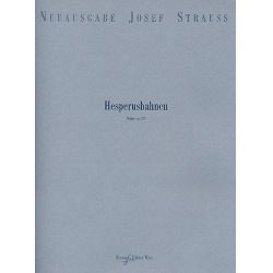 Hesperusbahnen op.279 für Orchester -Josef Strauss