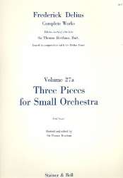 3 pieces for small orchestra - Frederick Delius