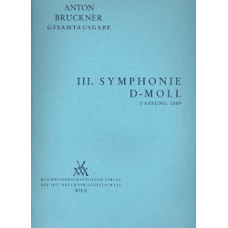 Sinfonie d-Moll Nr.3  Fassung 1889 -Anton Bruckner