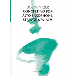 Concertino for alto sax, strings - Bob Mintzer