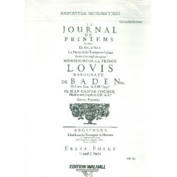 Journal du printems 1 - Johann Caspar Ferdinand Fischer