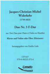 Duo F-Dur Nr.3 - Jaques Christian Michel Widerkehr