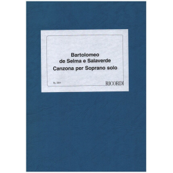 Selma Salaverde B. de : Canzona - Bartolo Selma y Salaverde