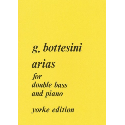Arias for double bass and piano - Giovanni Bottesini