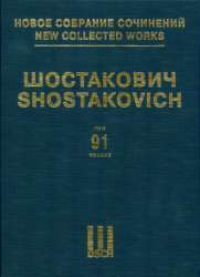 New collected Works Series 9 vol.91 - Dmitri Shostakovitch / Schostakowitsch
