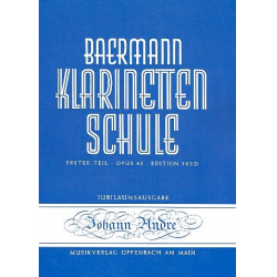 Klarinettenschule Erster Teil op. 63 - Carl Baermann