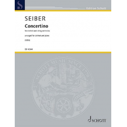 CONCERTINO : FOR CLARINET AND - Matyas Seiber