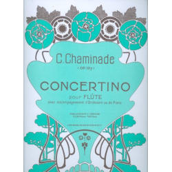 Concertino op.107 pour flûte et -Cecile Louise S. Chaminade