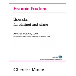 Sonata (+Download Card) -Francis Poulenc