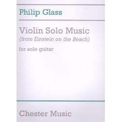 Violin Solo Music -Philip Glass