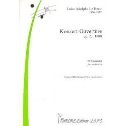 Konzert-Ouvertüre op.23 - Louise Adolpha Le Beau