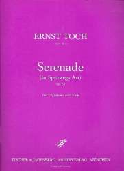 Serenade in Spitzwegs Art op.25 - Ernst Toch