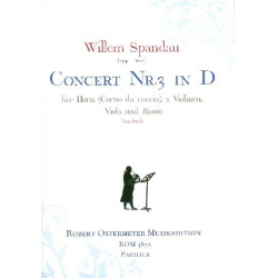 Konzert D-Dur Nr.3 - Willem Spandau