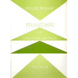 Phantasie c minor piano trio no.1 - Frank Bridge