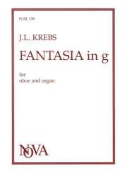 Fantasia g minor for oboe and organ - Johann Ludwig Krebs