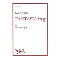 Fantasia g minor for oboe and organ - Johann Ludwig Krebs