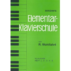 Berühmte Elementar-Klavierschule op.222 Band 1 - Robert Wohlfahrt