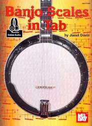 Banjo Scales in Tab (+Online Audio Access) - Janet Davis