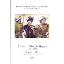 Sonate D-Dur - Johann Adolf Hasse