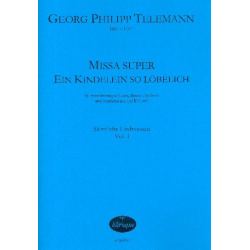 Missa super Ein Kindelein so löbelich TWV9:5 - Georg Philipp Telemann