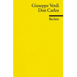 Don Carlos Libretto (dt) - Giuseppe Verdi
