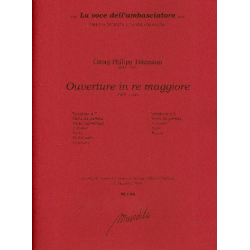 Ouverture in re maggiore TWV55:D6 : - Georg Philipp Telemann