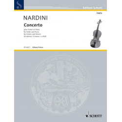 Concerto en mi mineur pour violon - Pietro Nardini