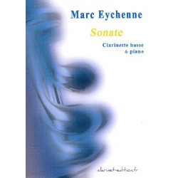 Sonate pour clarinette basse et piano - Marc Eychenne