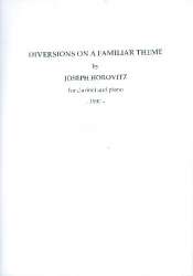 Diversions on a familiar Theme : - Joseph Horovitz