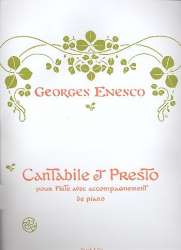 Cantabile et Presto pour flûte - George Enescu