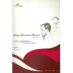 Lieder nach Gedichten von Hermann Hesse Band 3 - Justus Hermann Wetzel