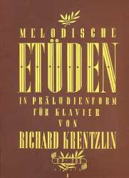 Melodische Etüden in Präludienform op.200 Band 1 -Richard Krentzlin