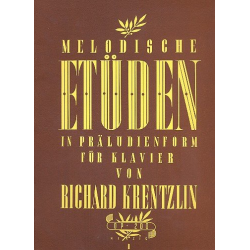 Melodische Etüden in Präludienform op.200 Band 1 - Richard Krentzlin