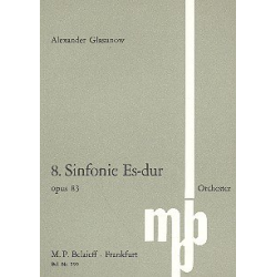 Sinfonie Es-Dur Nr.8 op.83 - Alexander Glasunow