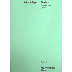Studie Nr.2 für Oboe - Heinz Holliger