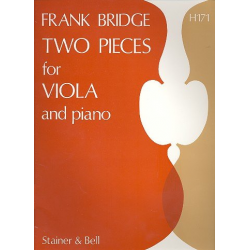 2 Pieces for viola and piano - Frank Bridge